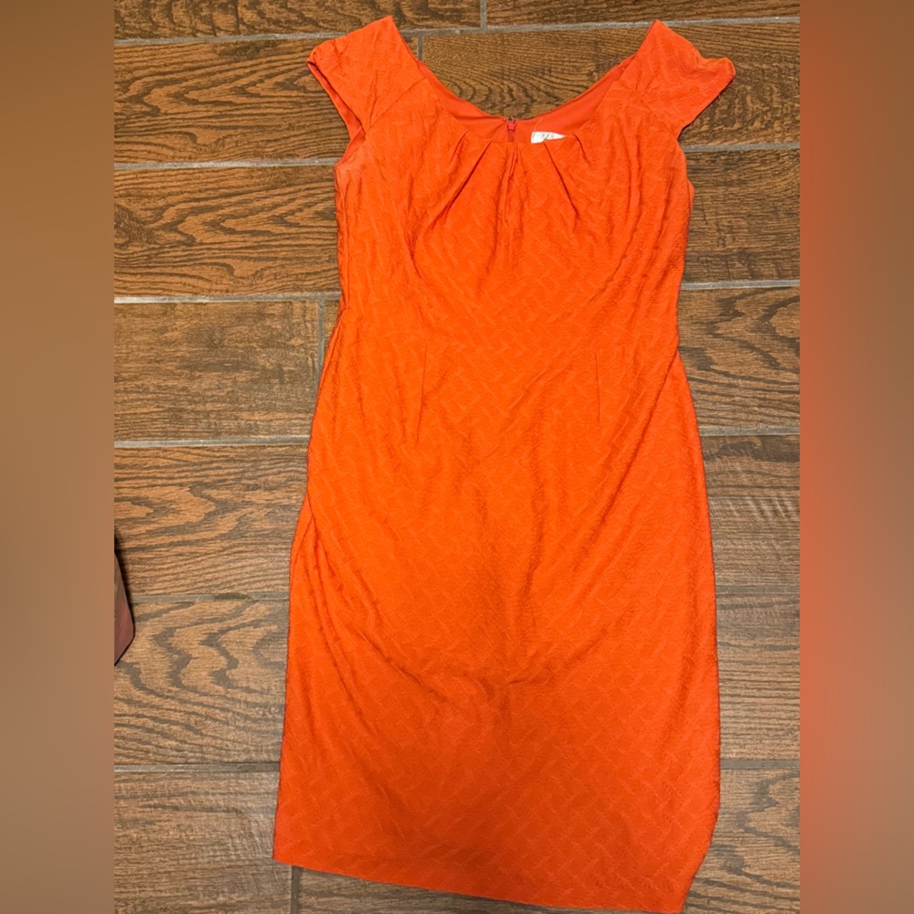 Orange Dress Barn Dress Size 4